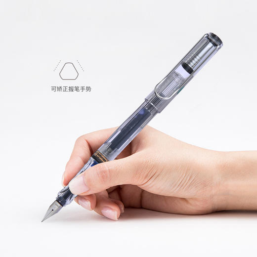 LM40090 LAMY 凌美狩猎者墨水钢笔F尖学生签字笔进口文具生日礼物狩猎自信透明F墨水笔 商品图3