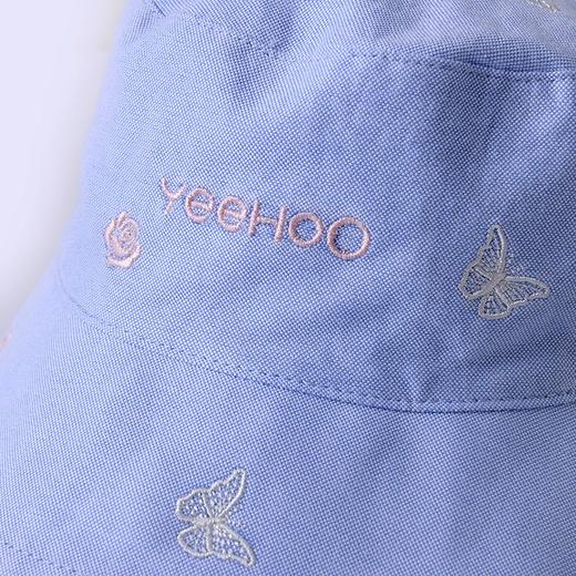 英氏儿童太阳帽宝宝渔夫帽刺绣超萌帽子2022年新款YRPJJ12025A 商品图4