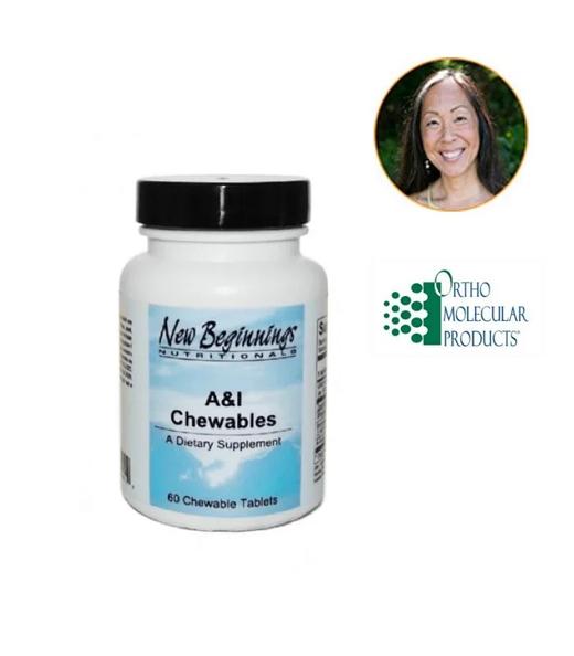 【五星推荐-儿童小鼻子咀嚼片】A&I Chewable 60片  鼻yan流鼻水 降组胺 商品图0