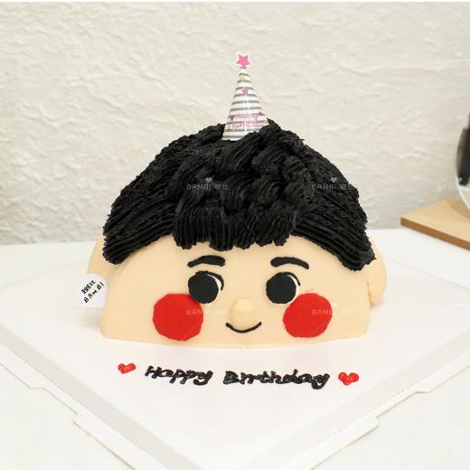 ins爆款丨立体男生奶油蛋糕 商品图0