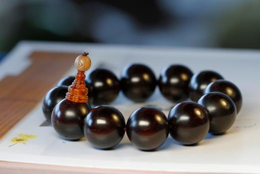 XYZT0022°印度小叶紫檀多星20mmx12粒 商品图2