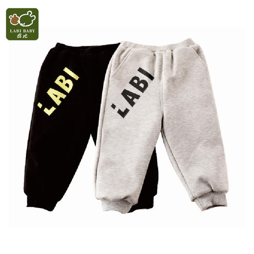 拉比-内衣类（冬）E1城市印花长裤花灰 商品图0