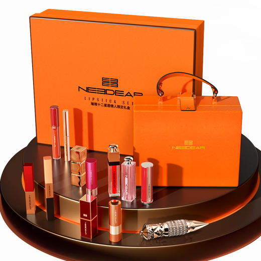 活动赠品：璀璨十二星唇情人限定礼盒（随蛋糕一同配送） 商品图0