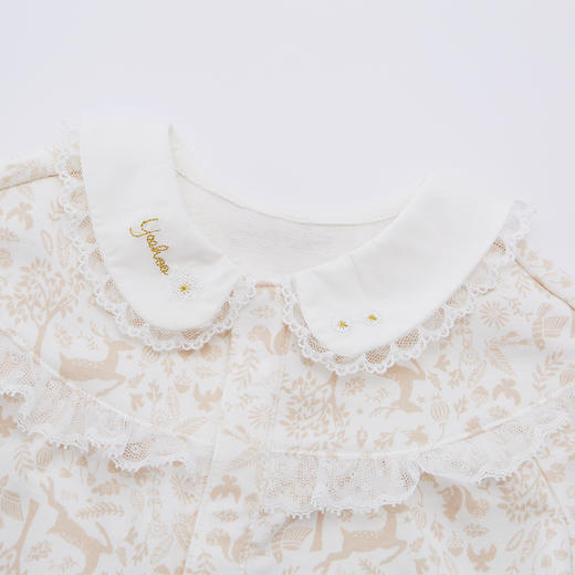 英氏婴儿连体衣男女宝宝哈衣2022年新款爬服YRHAJ12119A 商品图1