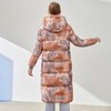 PSW403女长款个性潮流炫彩加厚保暖羽绒服 商品缩略图2