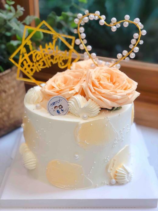 鲜花奶油蛋糕 下单前请仔细阅读商品详情 商品图0