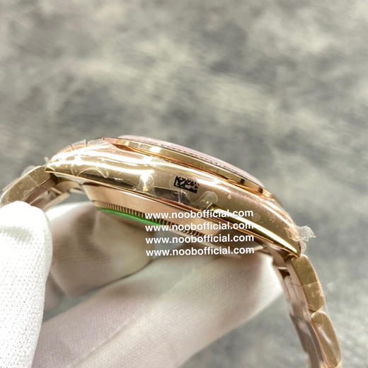 NOOB劳力士迪通拿系列，玫瑰金款，新款蚝式恒动宇宙计时型迪通拿 904L钢腕表 这项设计最新设计将高科技与非凡美共冶一炉。【表壳】尺寸40Mm 商品图7