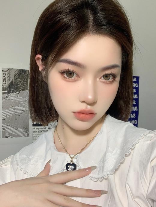 大直径推荐丨甜茶棕绿·Leenscolor丨14.5mm（年抛/2片装） 商品图6