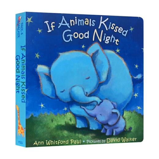 如果动物亲吻说晚安 英文原版 If Animals Kissed Good Night 英文版 儿童英语启蒙睡前故事图画书 纸板书 进口原版书籍 商品图3