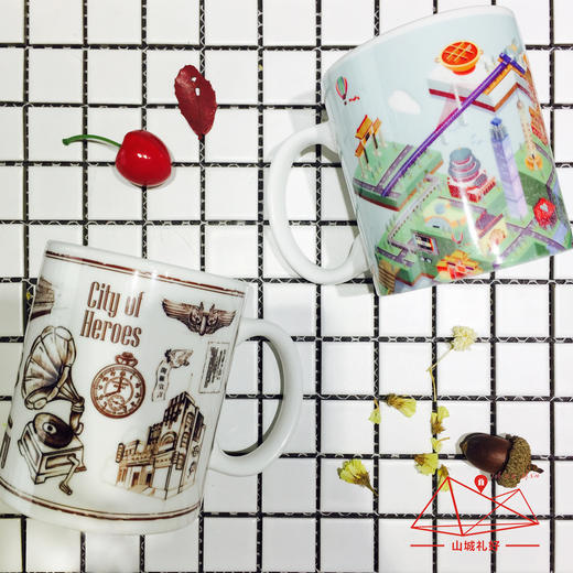 重庆马克杯/创意杯子/山城原创旅游纪念品 商品图3