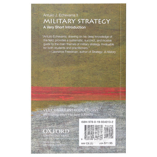 【中商原版】军事战略（牛津通识读本） 英文原版 Military Strategy: A Very Short Introduction 商品图1