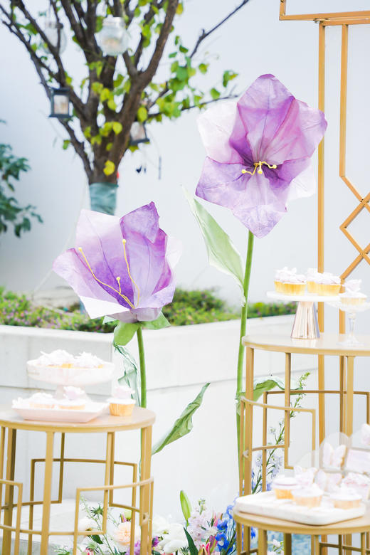 时尚潮流-紫色蝴蝶生日派对 商品图4