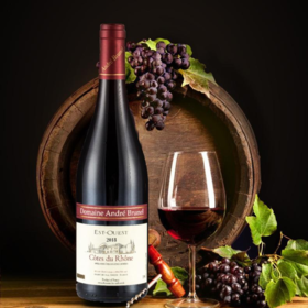 【已下架】法国罗纳河谷加佑酒庄-东·西干红葡萄酒 年货礼盒750ml*2支[福利品]