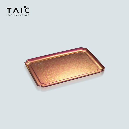 TAIC太可纯钛茶盘（枫叶红）-TCP-T280（28.2*19.3*1.2cm） 商品图4