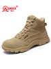 强人3515男靴户外沙漠靴战靴百搭透气高帮鞋战术登山鞋作战训练靴 商品缩略图1