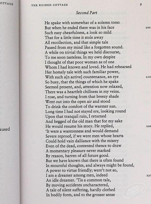 【中商原版】华兹华斯诗选 英文原版 Selected Poems William Wordsworth 企鹅经典 商品图6