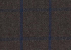 WT81237-901 纯毛绒面 【卡其混色 格子 斜纹 100%WOOL】英国面料-WT201