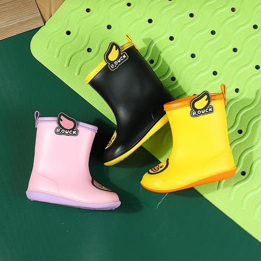 B.Duck小黄鸭童鞋四季雨靴18-30 B2295955 商品图0