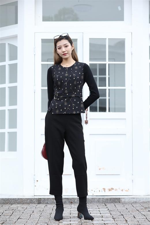 宗洋&卓蔻兰 女士气质百搭款上衣	ZDJ4SS7457-03 商品图2