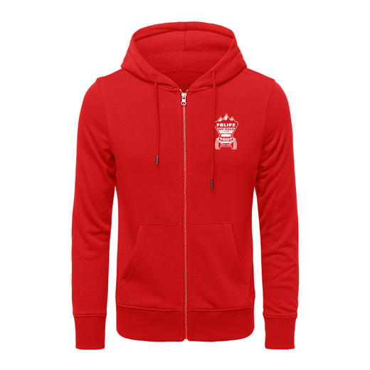 2022新款带帽拉链开衫卫衣潮男休闲上衣简约流行越野图标图案印花 NMT-1796 商品图3