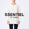【AUMNIE】编织纹理宽松针织上衣 OS CABLE KNIT SWEATER 商品缩略图0