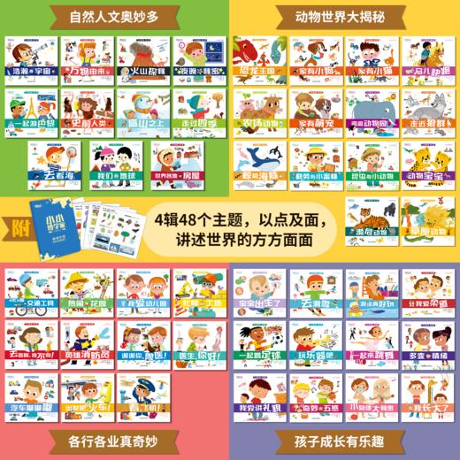 【新东方出品，俞敏洪推荐 送音频】3~8岁| 小小博学家（全48册 礼盒装）培养多元思维，让孩子主动探索、独立思考、博学多识，向通晓世界出发 商品图1