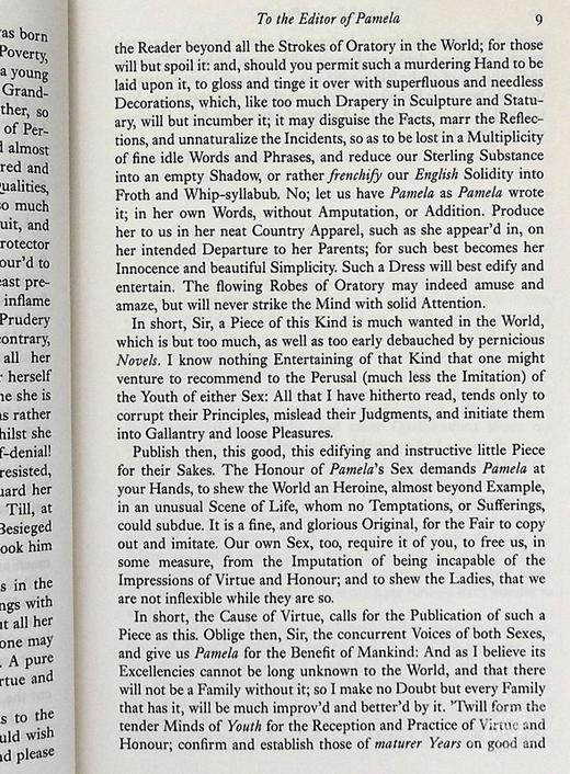 【中商原版】帕梅拉（牛津世界经典系列）英文原版 Pamela (Oxford Worlds Classics) 商品图5