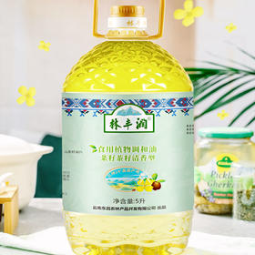 林丰润高原茶籽清香调和油5L
