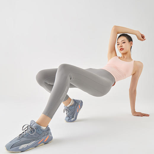 Leorrey乐拉运动瑜伽背心女带胸垫运动上衣工字跑步健身服外穿罩衫训练无袖春 商品图2