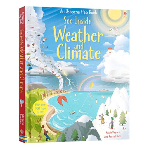 尤斯伯恩看里面系列 天气和气候 英文原版 Usborne See Inside Weather and Climate 英文版儿童英语科普读物 立体翻翻纸板书 商品图3