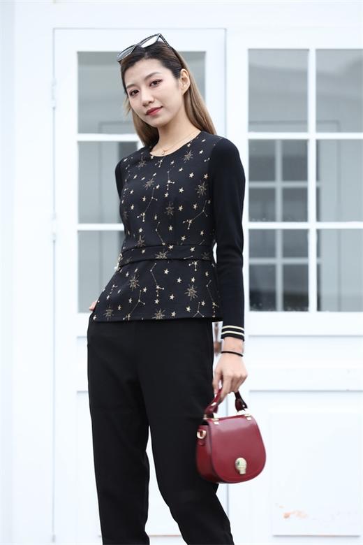 宗洋&卓蔻兰 女士气质百搭款上衣	ZDJ4SS7457-03 商品图1