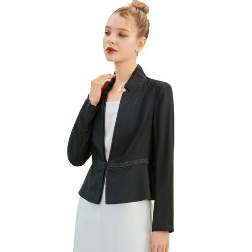 TANGY Collection/天意精品2022年春夏新品莨绸西装外套 商品图4