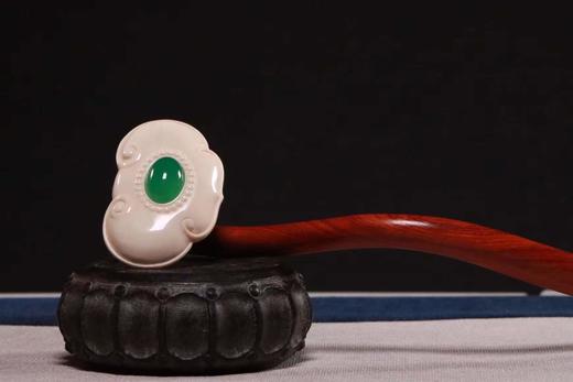 吉祥如意°小叶紫檀+猛犸 商品图2