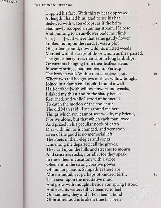 【中商原版】华兹华斯诗选 英文原版 Selected Poems William Wordsworth 企鹅经典 商品图4