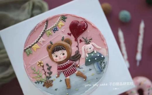 小女孩手绘系列 （请前24小时预订） 商品图0