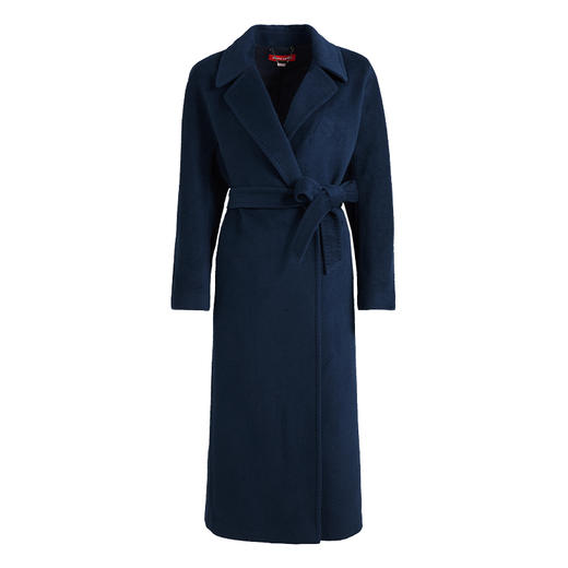 皮尔卡丹女装秋季新款淑女优雅系带毛呢大衣P1436C1985
 商品图4