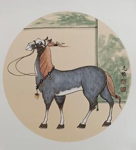 张志能 | 《马》-2 50cm×50cm