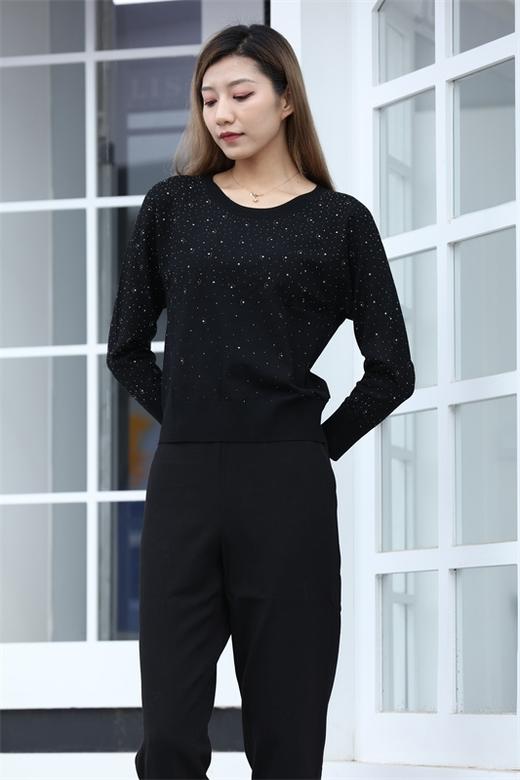 宗洋&卓蔻兰女士时尚宽松版针织衫ZDJ4TB7462-49 商品图0