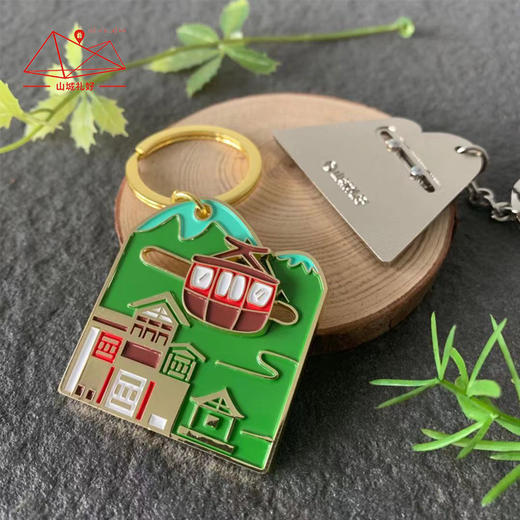 山城礼好长江索道滑动钥匙扣/钥匙扣/重庆原创伴手礼/旅游纪念品 商品图3