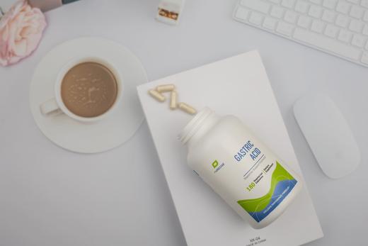 【消化伴侣】Gastric Acid 甜菜碱+胃蛋白酶胶囊 180粒 两个月剂量 快速补充胃酸 加速消化 胃蛋白酶+甜菜碱 Purecise倍赛思 商品图4