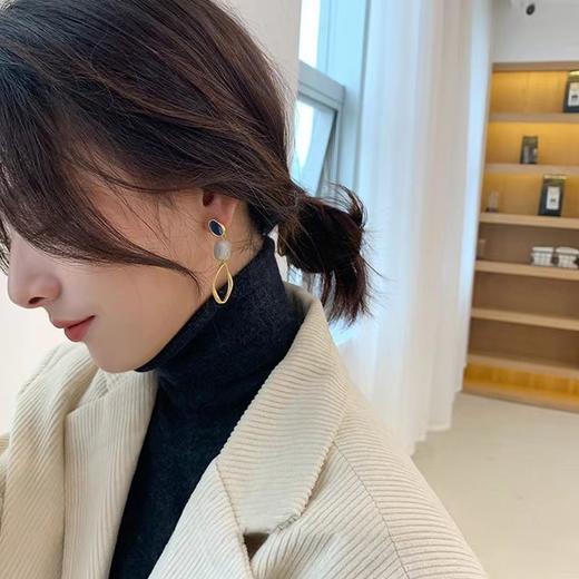 复古冷淡风民族风耳环百搭轻奢耳坠耳饰 商品图2