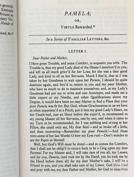 【中商原版】帕梅拉（牛津世界经典系列）英文原版 Pamela (Oxford Worlds Classics) 商品图6