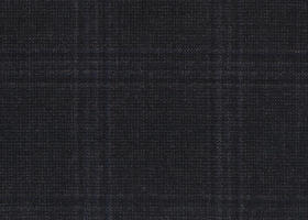 WT81233-904 纯毛花呢 【深灰色 格子 斜纹 100%WOOL】英国面料-WT201