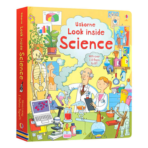 尤斯伯恩看里面系列 揭秘科学 英文原版 Usborne Look Inside Science 儿童科普知识纸板翻翻书 英文版英语早教书 进口书籍 商品图0