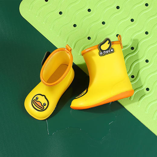 B.Duck小黄鸭童鞋四季雨靴18-30 B2295955 商品图2