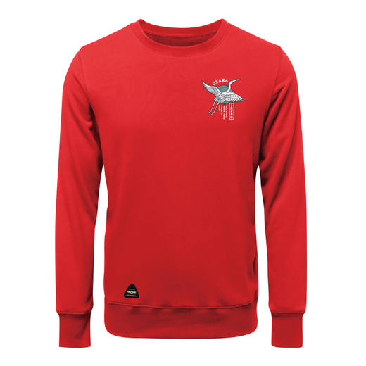 2022国风国画潮流青年套头圆领休闲卫衣飞鹤印花潮流新款设计上衣 NMT-1793 商品图4