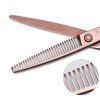 ZEBRA斑马 B603026J 玫瑰金 剪刀  牙剪  调量剪女发牙剪 10-15% 商品缩略图3