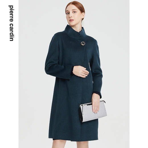 皮尔卡丹女装秋季新款淑女端庄气质毛呢大衣P1486C1932G2
 商品图1