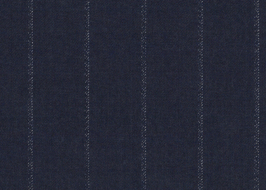 WT81239-202 纯毛花呢 【蓝色 条纹 斜纹 100%WOOL】英国面料-WT201