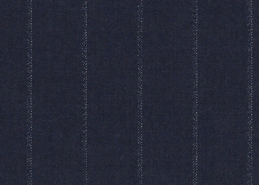 WT81239-202 纯毛花呢 【蓝色 条纹 斜纹 100%WOOL】英国面料-WT201 商品图0